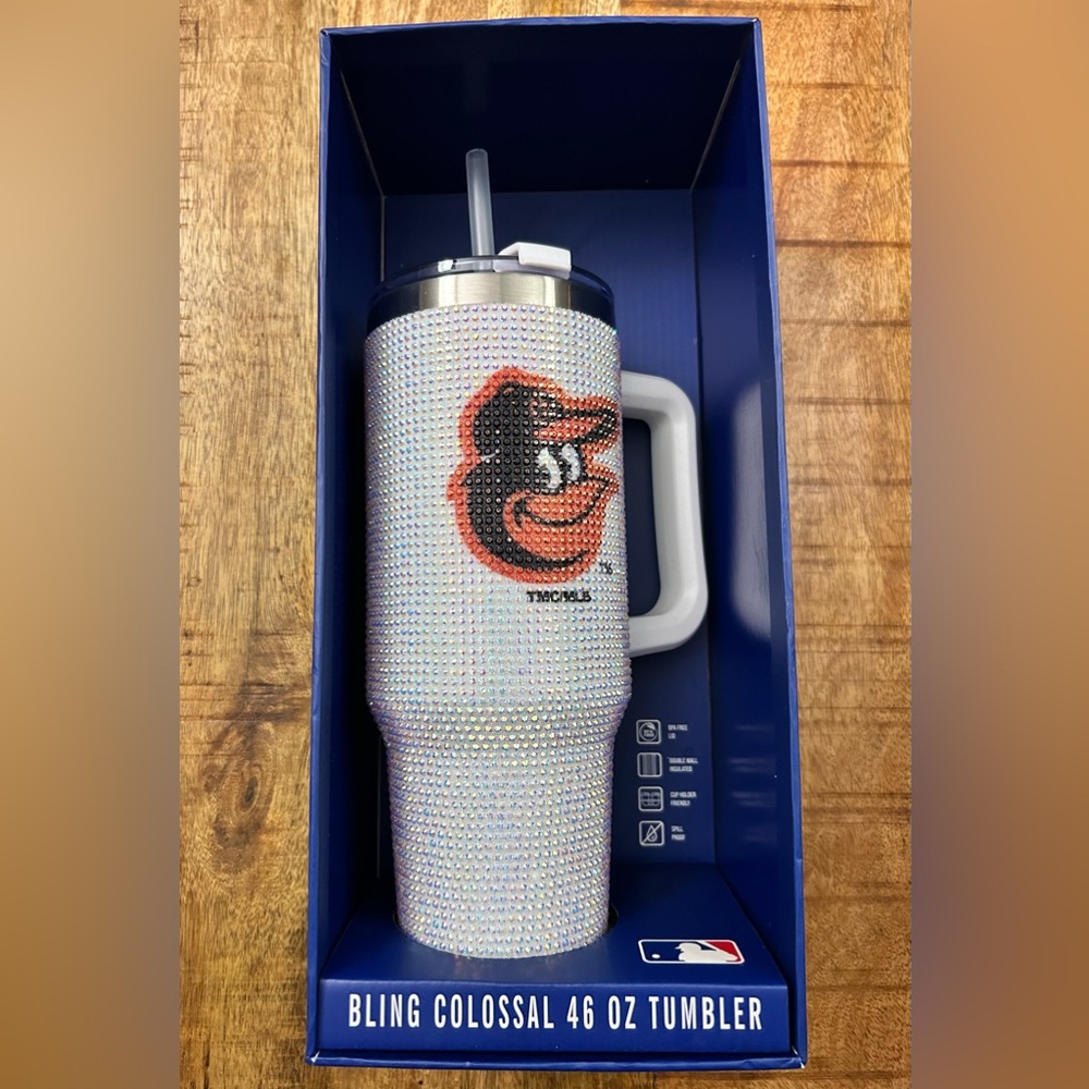 MLB Orioles • Bling Colossal • 46oz Tumbler